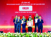 Tập đoàn GELEX được vinh danh trong TOP 50 Doanh nghiệp lợi nhuận xuất sắc nhất Việt Nam 2023