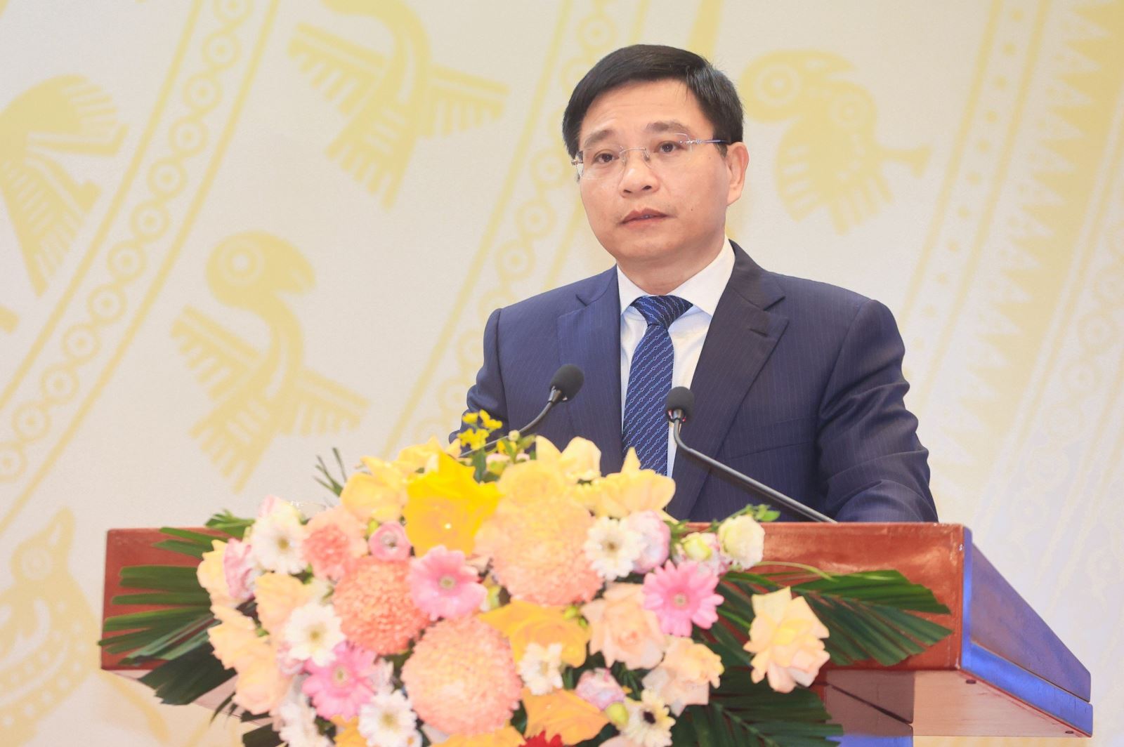Bộ trưởng Bộ GTVT Nguyễn Văn Thắng phát biểu khai mạc tại Hội nghị