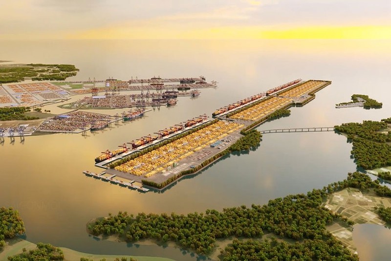 Tổng vốn đầu tư của dự án gần 129.000 tỷ đồng (5,5 tỷ USD) do liên danh nhà đầu tư gồm Tổng công ty Hàng hải Việt Nam (VIMC) - Công ty cổ phần Cảng Sài Gòn và hãng tàu container lớn nhất thế giới - Mediterranean Shipping Company (MSC) đề xuất 