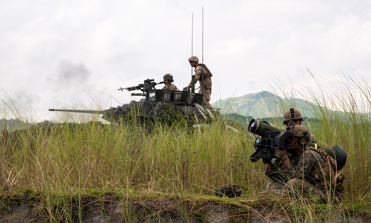 Binh sĩ Mỹ tham gia diễn tập chung Kamadag 6 với quân đội Philippines, tháng 10/2022