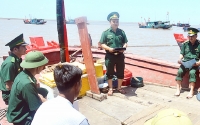 Nam Định: Tăng cường chống buôn lậu, gian lận thương mại trên tuyến biên giới biển