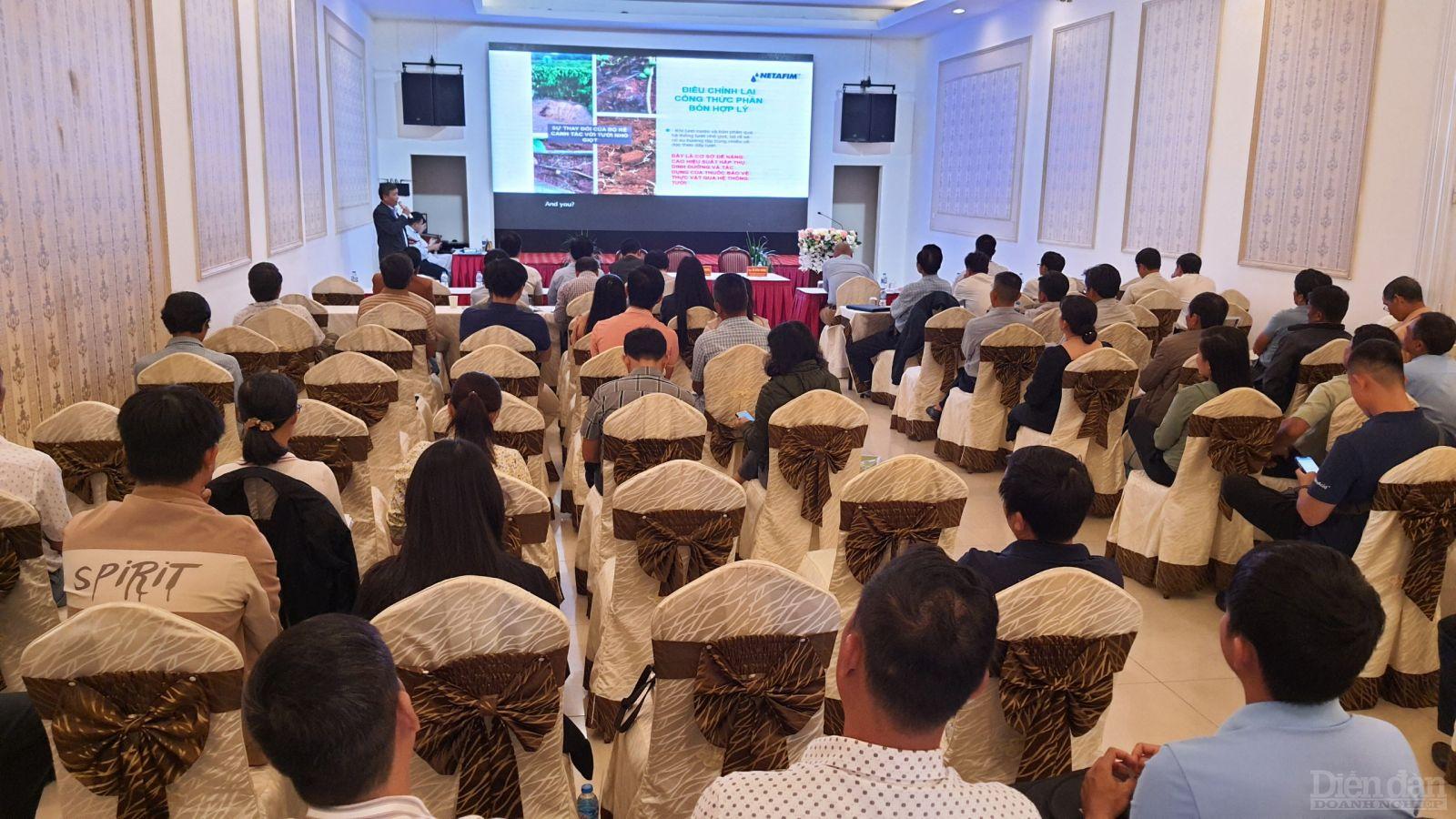 Một hội thảo ứng dụng chuyển đổi số tưới tiết kiệm trong nông nghiệp ở Gia Lai 